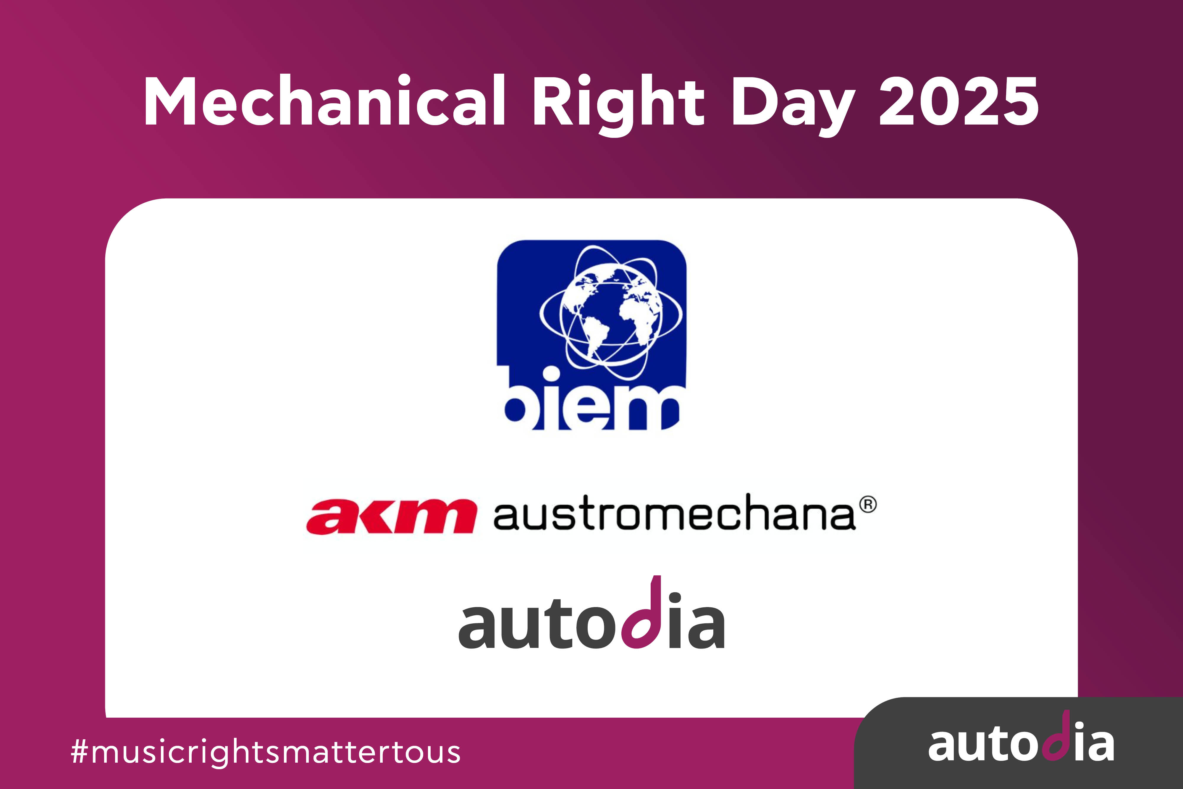 Η AUTODIA στο BIEM Mechanical Right Day 2025